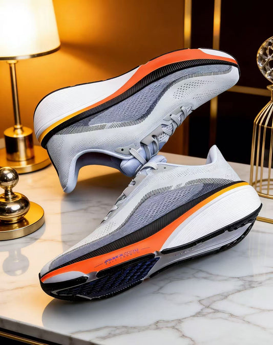 Deep Sea Mariner: Technical Mesh & Suede Sneaker - Navy