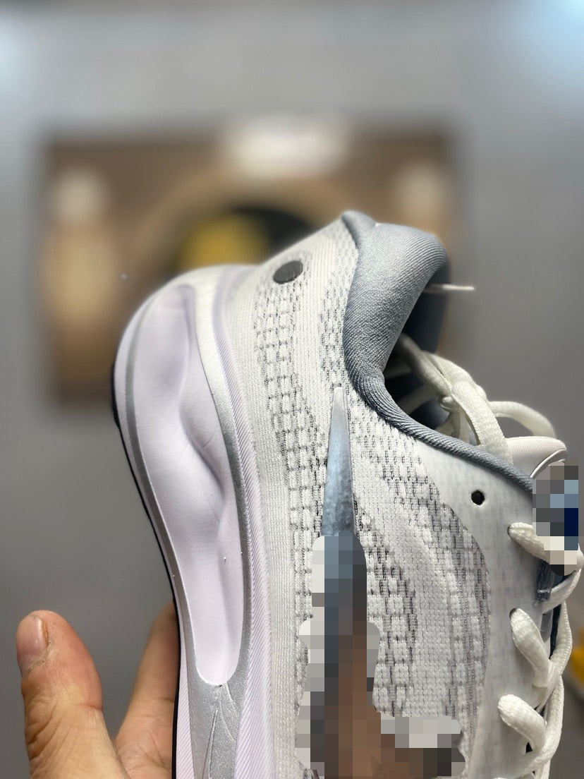 Oceanic Classic: Premium Leather Sneaker - Azure White